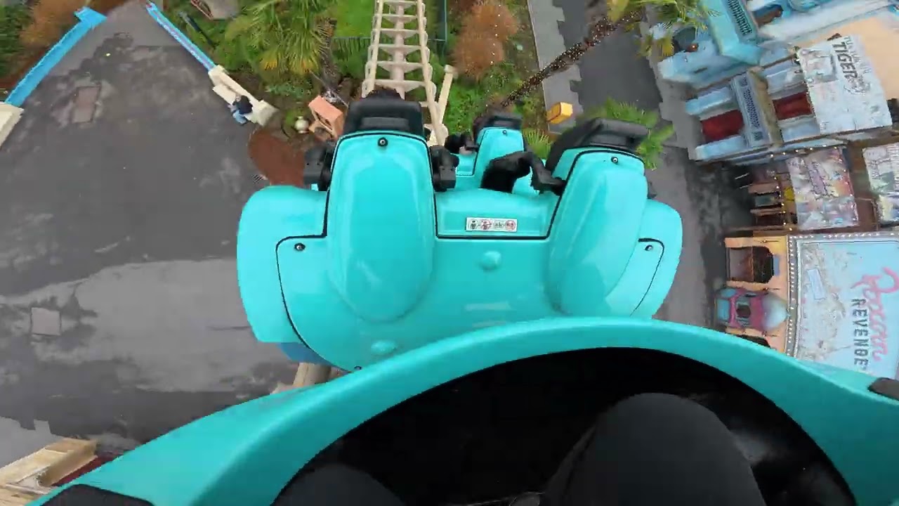 Walibi Belgium Cobra 3rd Row Onride POV December 2025