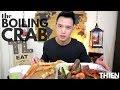 [mukbang with THIEN]: the Boiling Crab (King Crab Legs, Mussels, Crawfish, and Shrimp)