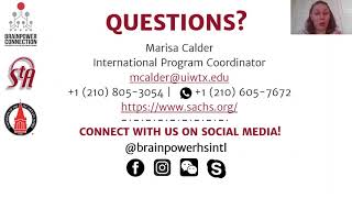 Intl SACHS Virtual Info Session Recording Contact Us