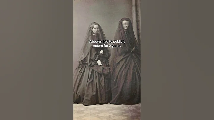 The etiquette of mourning in the Victorian era #history #art