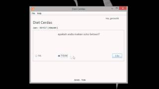 Gemastik7 Perangkat Lunak [Kalorien Verbrennen] [Aplikasi Program Diet Cerdas] screenshot 5