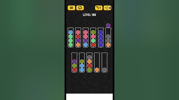 Ball sort puzzle level 166