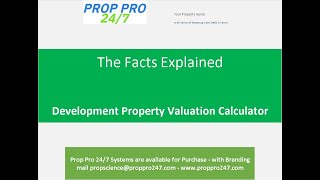 The Development Property Valuation Calculator Explained - Knowledge
