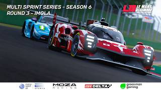 RCI TV | LMU | Multi-Sprint Series - Season 6 | Round 3 - Imola | Live Commentary