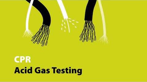 Excel Explains... CPR - Acid Gas Testing