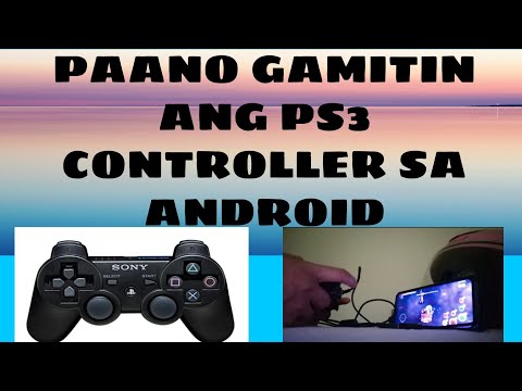 Paano Mag Connect ng PS3 Controller sa Mobile | AvicYT
