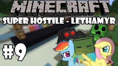 Minecraft: My Little Pony Adventures - Super Hostile - Lethamyr Part 9 | HOUSE!