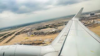 4K | Dallas Fort Worth Departure | American Airlines - Boeing 737-800 - AA1105 - DFW |Ep.35