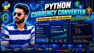 Python Currency Converter — Build It in 5 Lines! Within 2 Minutes 💱 | Shahzaib Malik 