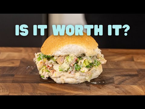 Testing Viral Food Trends  Chopped Sandwich Caesar Salad  Ep.1