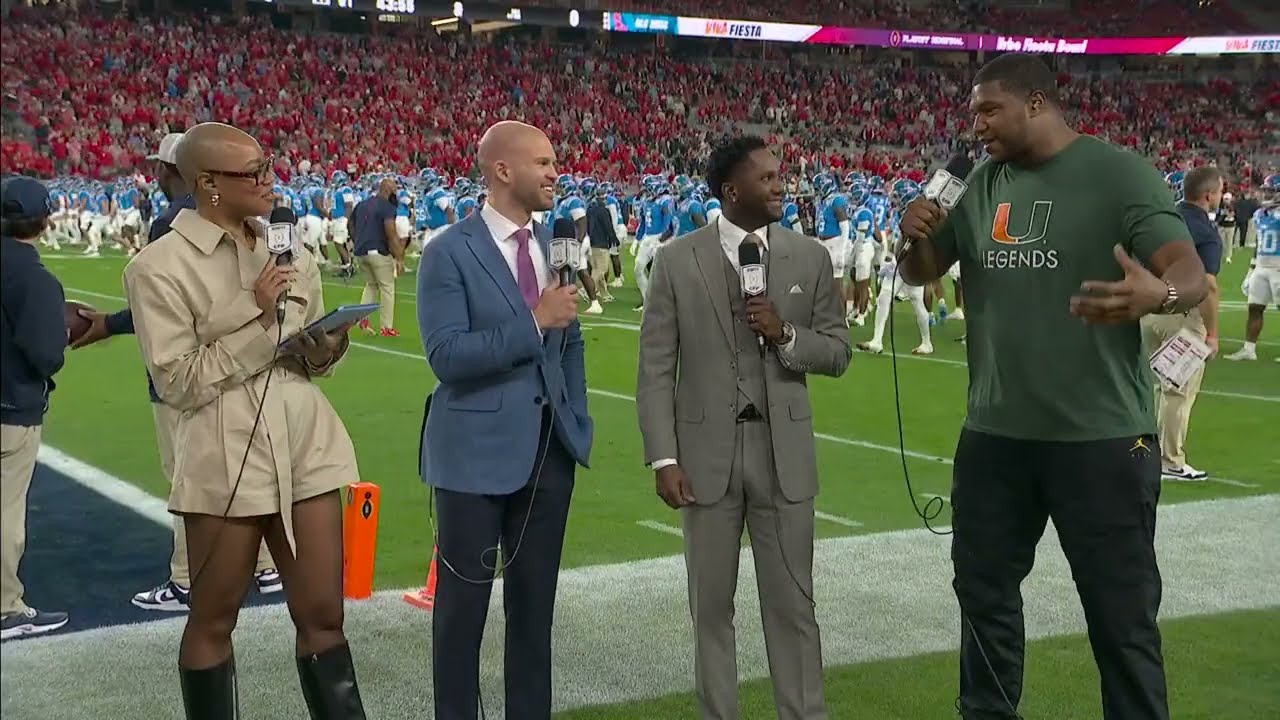 Calais Campbell is HYPED to watch his Miami Hurricanes