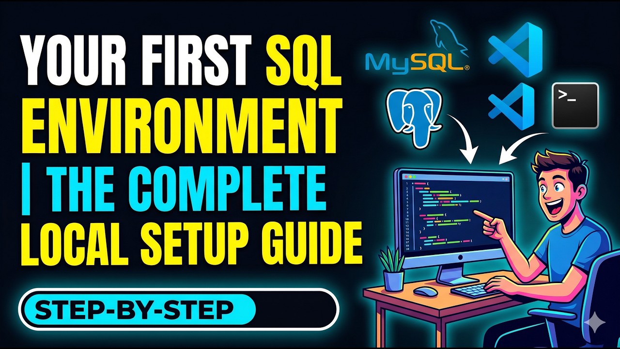 Your First SQL Environment | The Complete Local Setup Guide - YouTube
