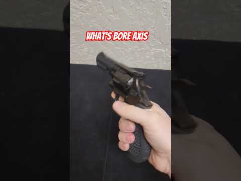 How do you manage recoil? What is bore Axis?  #recoil #revolver #educational #fypシ