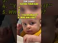 TOP 5 BABY HATING THEIR DAD. #baby, #cutebaby, #funny, #fyp, #foryou, #usa #gameape
