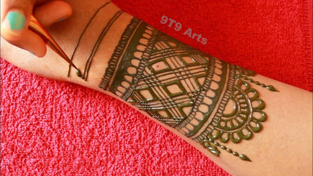 Beautiful Bridal Mehndi Designs for Back Hand | Easy Dulhan Mehndi ...