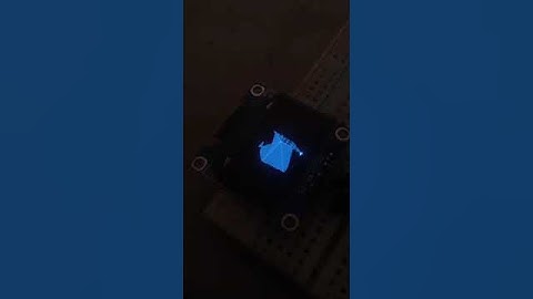 using the #ssd1306 (partly) undocumented 2d accelerator as 3d accelerator