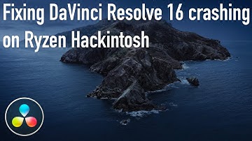 Fixing DaVinci Resolve 16 startup crash on Ryzen based Hackintoshes