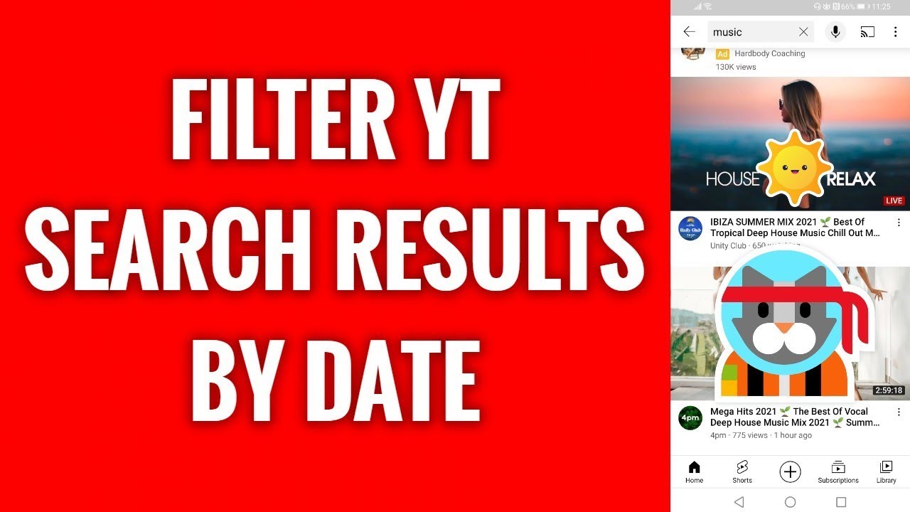 How To Filter YouTube Search Results By Date YouTube