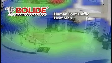 Bolide iPac AI Human Foot Traffic Heat Map Intelligence Video