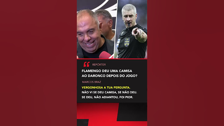 Deu camisa? Marcos Braz e o clima QUENTE nos bastidores de Corinthians e Flamengo #shorts
