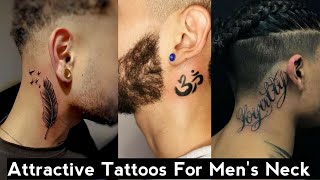 Attractive Tattoos For Mens Neck pt 2 | Neck Tattoos For Men | Mens Fashion Emperor