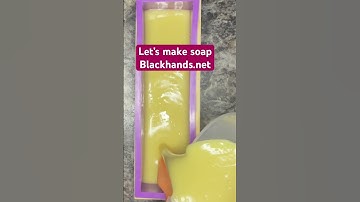 Unleash your artistic side with this handmade soap recipe #coldprocesssoap #diy #soapmaker