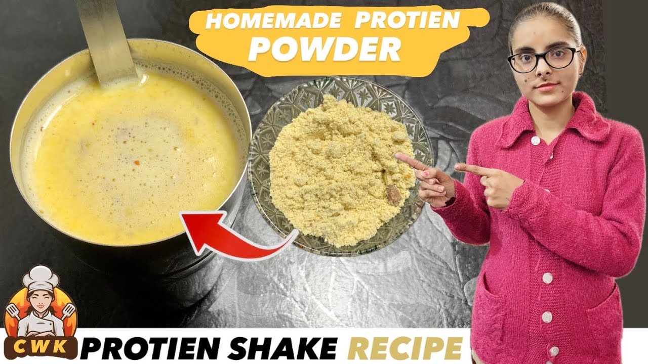 Homemade Protein Powder How To Make Protein Shake Recipe Healthy Diet