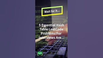 🔥 Top 5 HASH TABLE Questions on LeetCode! #HashTable #CodingInterview
