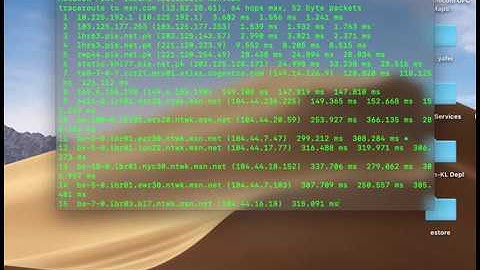 Mac OS Mojave Terminal Windows Settings