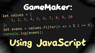 Okay, it's finally time to talk about JavaScript in GameMaker