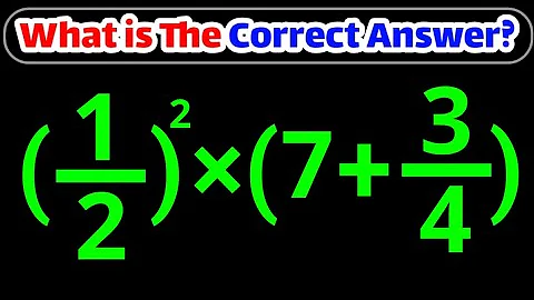 Most People Get This Amazing Math Question WRONG! Can you solve it?🤯