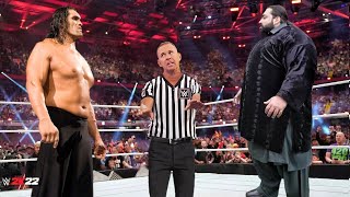 Full Match - The Great Khali vs Khan Baba | Iron Man Match 2023 | WWE Feb 27, 2023. WWE 2K22