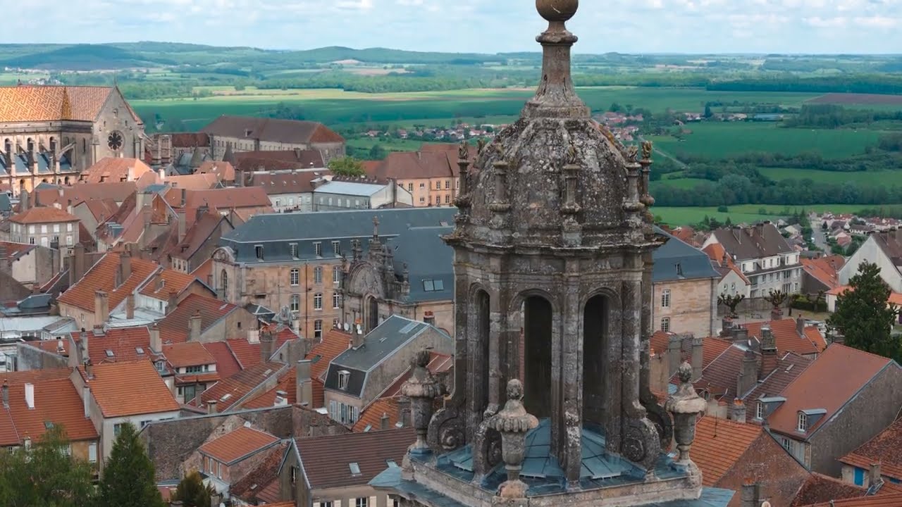Langres in France by DJI AIR 3 4K
