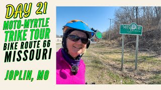 Day 21   Afton, OK to Joplin, MO