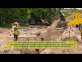 Міський голова оглянув реконструкцію магістральних водопроводу та каналізації на Київській