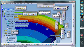 FEA, Shrink Fit Analysis (video 2 of 2), Finite Elements, Nader G. Zamani