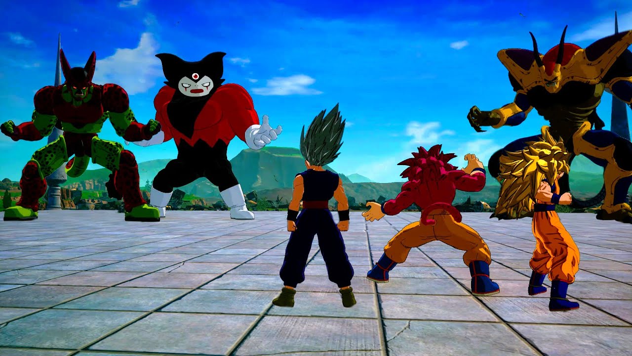 Team Gohan Beast vs Team Cell Max - Sparking Zero