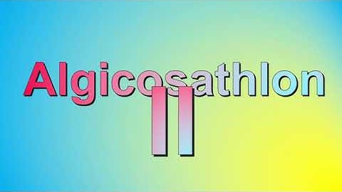 Algicosathlon II New Intro