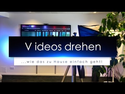 Video: So Erstellen Sie Selbst Videos Zu Hause