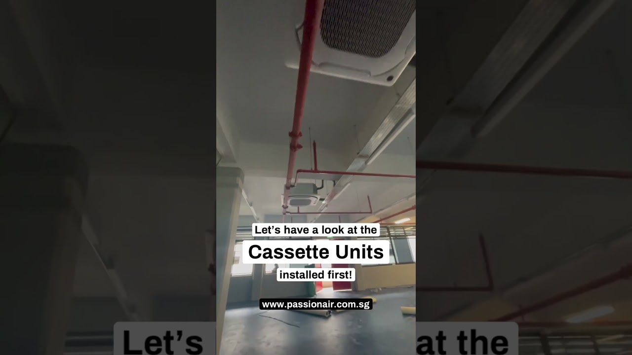 Aircon VRF Cassette Installation (Part 2) | PassionAir