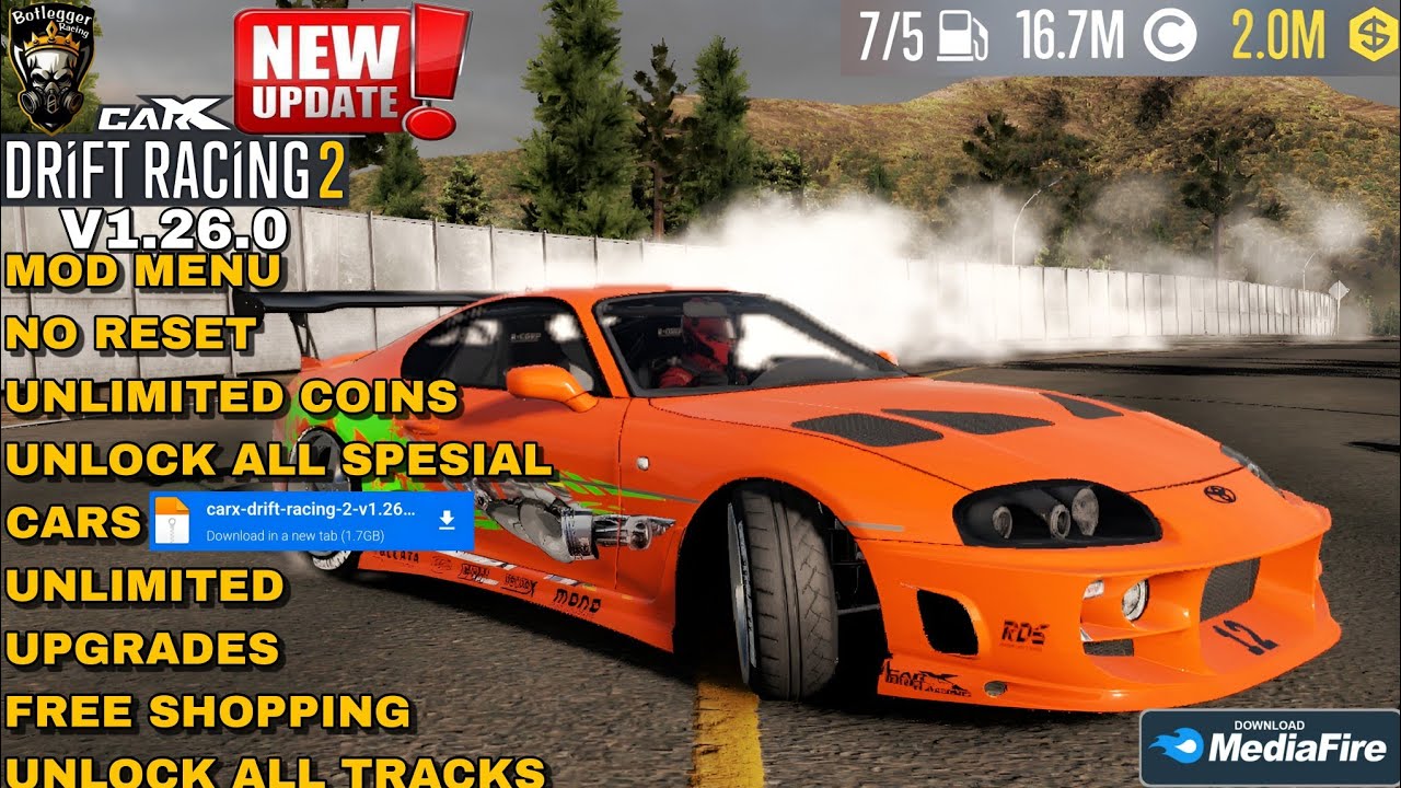 CarX Drift Racing 2 Mod apk v1.26.0 (Money/Gold/Cars Unlock)