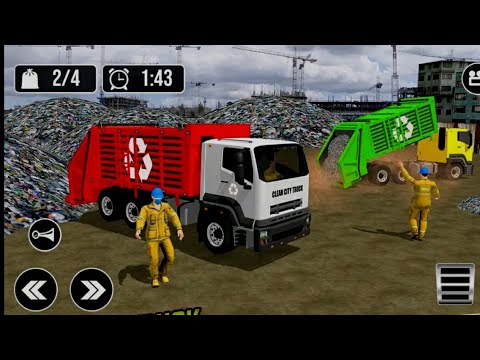 Trash Truck  Simulator Freigh 18 Mobil Balap  Truck  Games 