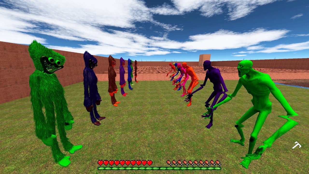 Scpo96 Color SCP-096 THE SHY GUY ALL COLORS VS HUGGY WUGGYS! - YouTube