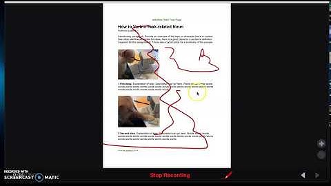 Recording Comment and Using Doodle Tool in VoiceThread