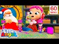 Jill Wishes You a Merry Christmas! | 1 Hour of Holiday Nursery Rhymes for kids - Little Angel