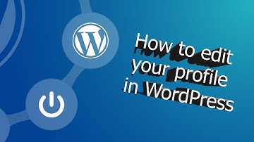 How to edit your profile in WordPress || Wordpress Tutorial Beginners Step Step