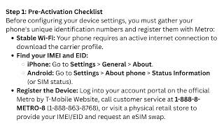 MetroPCS eSIM Activation Guide – How To Set Up & Activate eSIM On Your Phone