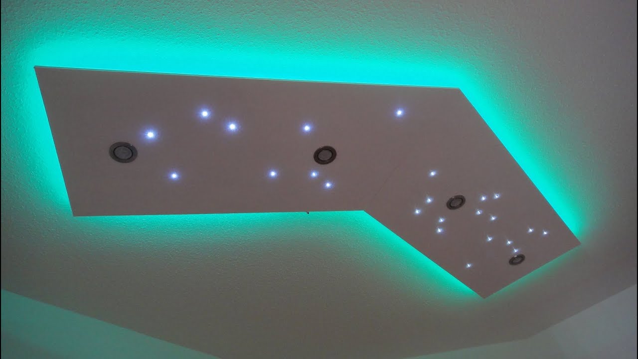 Deckenleuchte selber bauen direktes und indirektes led licht ...