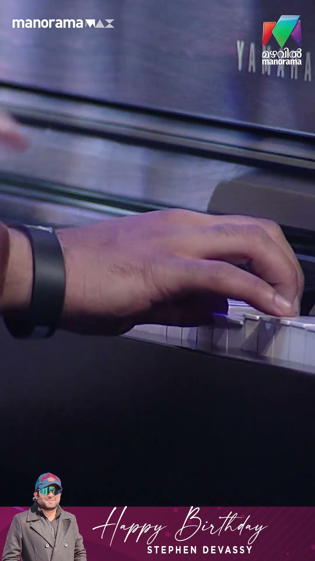 Rockstar on keys, magician of melodies –HBD Stephen Devassy ? May your symphony of success never end