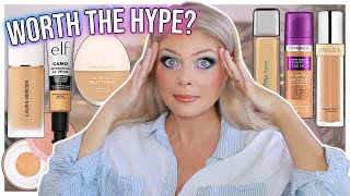 I Tried All The New & Hyped Foundations (and not all were good...)